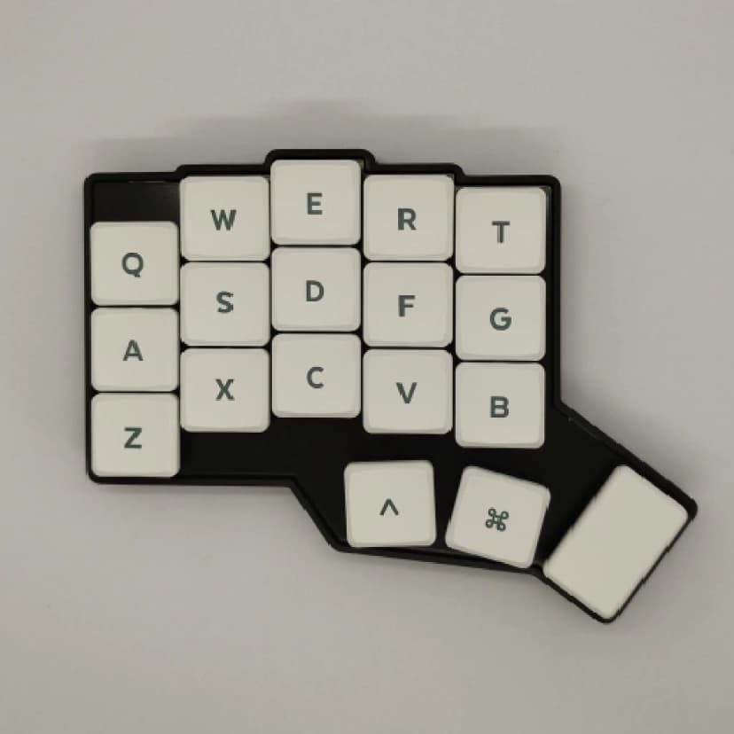 Clavier split 3w6 RGB