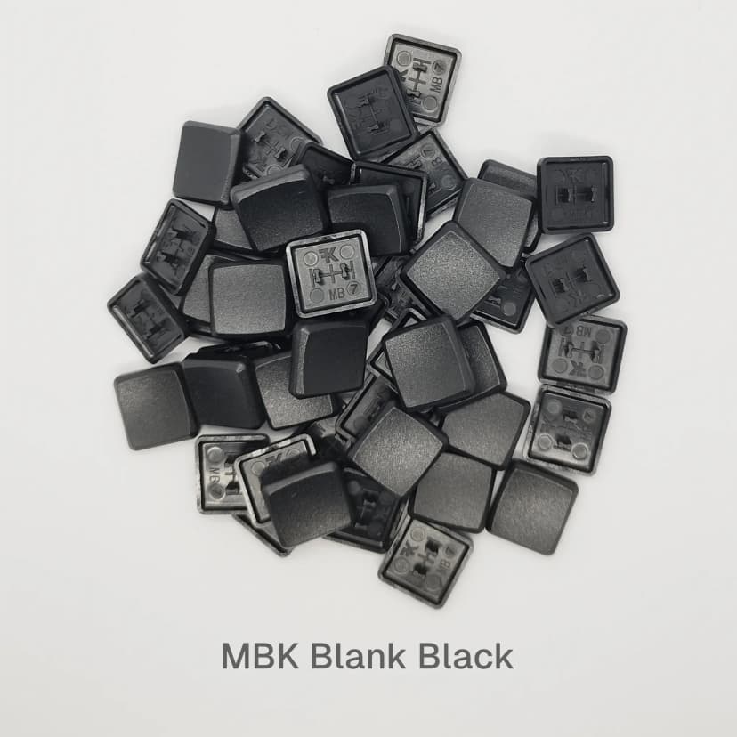 Touches noires vierges MBK