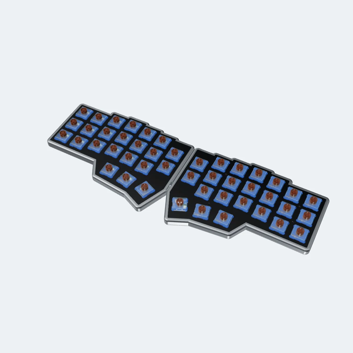 Case en aluminium (Corne Choc Pro)